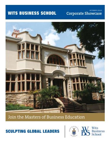 Wits Business School 2010