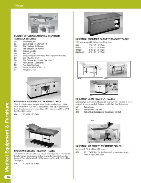 Exam Room Equipment & Furniture