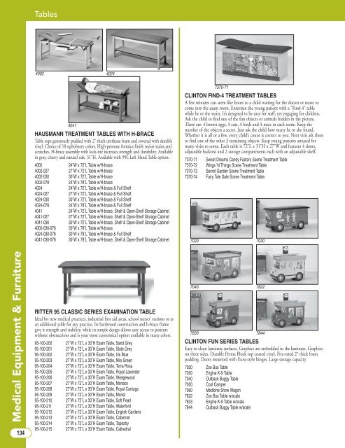 Exam Room Equipment & Furniture