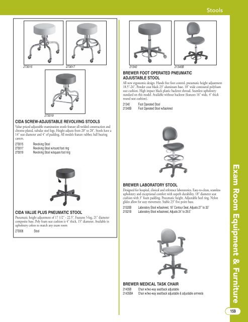 Exam Room Equipment & Furniture