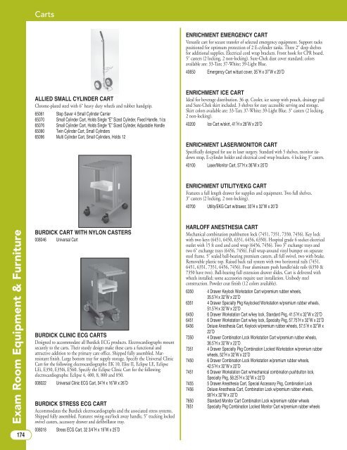 Exam Room Equipment & Furniture