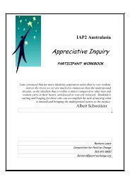 Appreciative Inquiry - International Association for Public ...