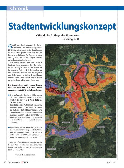 Abstraktionen - Stadtgemeinde Leoben