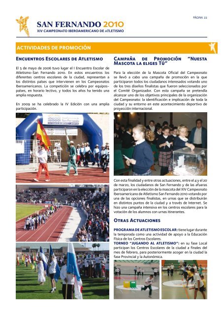 Boletín Informativo - Atletismo en México