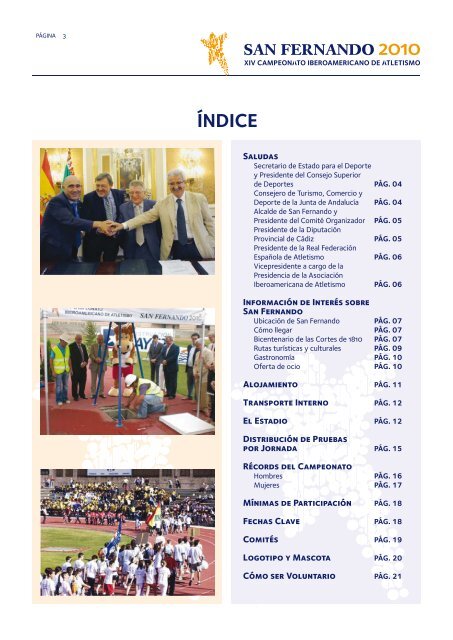 Boletín Informativo - Atletismo en México