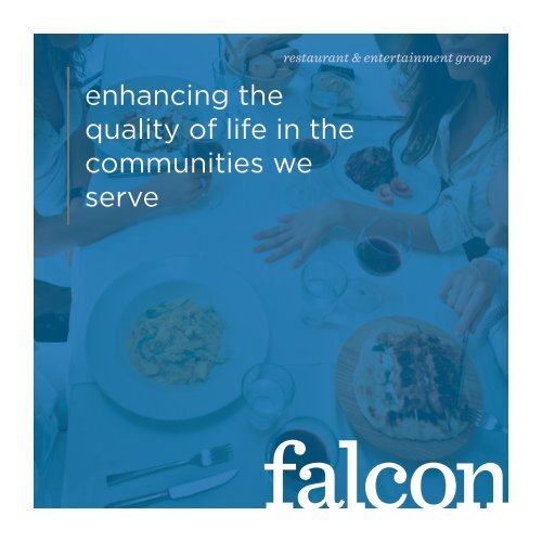 enhancing the quality of life in the communities we serve