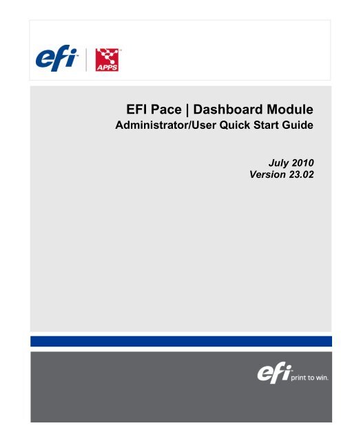 2ec Jobfile Enter a Job and Job Part - EFI™ Pace