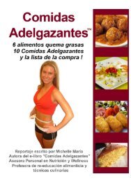 10 Comidas Adelgazantes