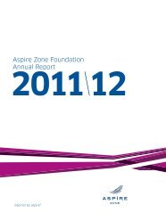 Aspire Zone Foundation Annual Report