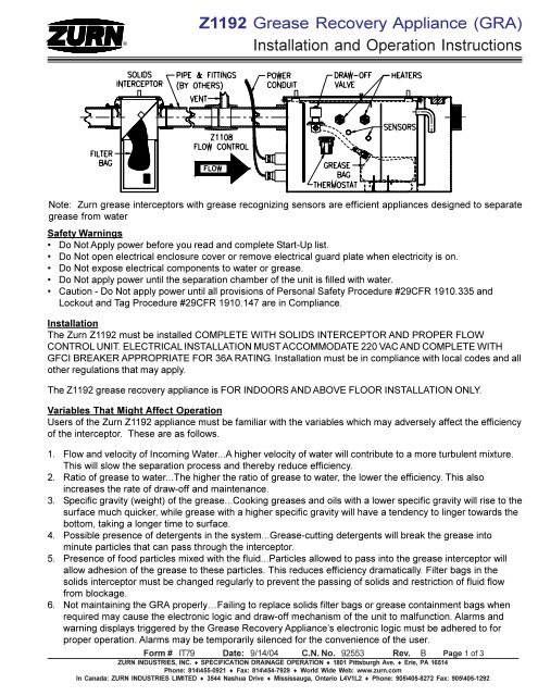 Grease Watch 5 - Interceptor Monitoring Alarm/Device - Drain-Net