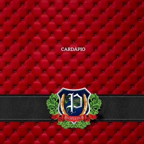 CARDÁPIO