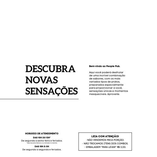 CARDÁPIO
