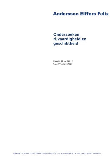 Onderzoeken rijvaardigheid en geschiktheid - Rijksoverheid.nl