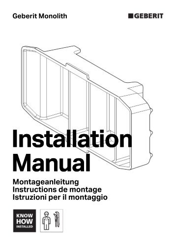 Installation Manual Installation Manual - QS Supplies