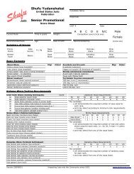 Senior Promotional Scoresheet - Shufu Judo