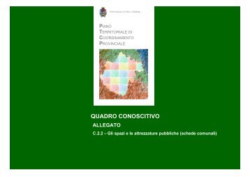 QUADRO CONOSCITIVO - Provincia di Forlì-Cesena
