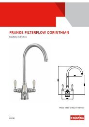 Franke FilterFlow Corinthian - Franke PIM