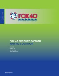 Download PDF file (4.4 MB) - Fox 40 International