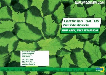 Druckversion - Grüne Gladbeck