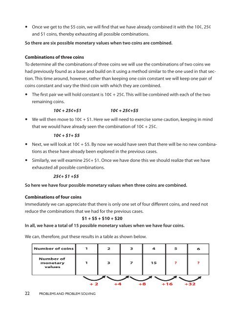 Problems and Problem Solving - Ministry of Education