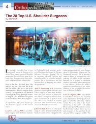 Top 25 Shoulder Surgeons in US - Florida Orthopaedic Institute