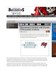 The Tampa Bay Buccaneers announced Monday a new multi-year ...