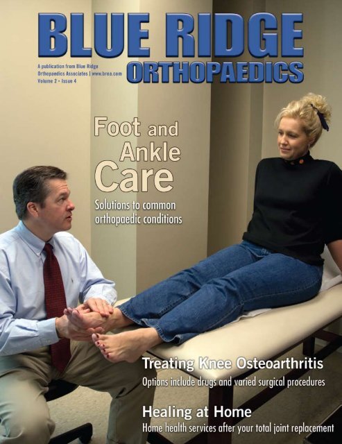 Foot and Ankle Care - Blue Ridge Surgery Center