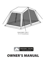 Wmt 1410 3 Room Cottage Cabin 14 Ft Find Ozark Trail Tents