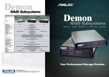 Demon Series - Axus