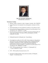 DR. OSCAR OEDI G BERMUDEZ ORTHOPEDICS ... - Med Journeys