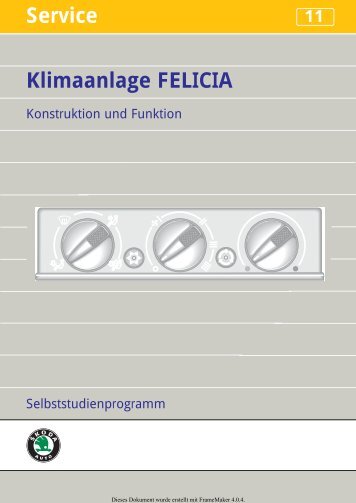 Service Service Klimaanlage FELICIA