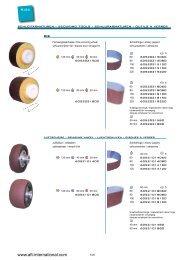 Schleifarmaturen - AFT International GmbH