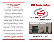 February 8 - 12 - Manitoba Curling Association