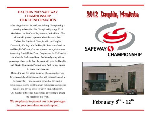 February 8 - 12 - Manitoba Curling Association