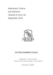 here - Sutton Grammar School