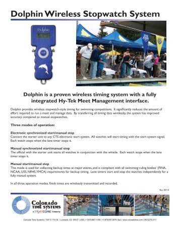 Download pdf - Colorado Time Systems