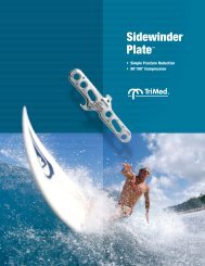 Sidewinder Plateâ¢ - Ortho Providers