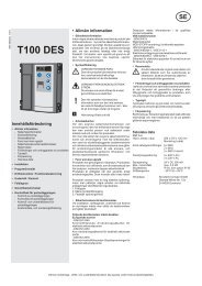 T100 DES - Novoferm