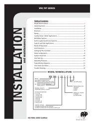 Installation Manual - Bosch Hot Water & Heating