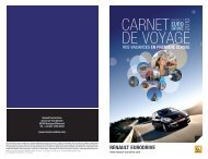 CARNET DE VOYAGE - Renault Canada