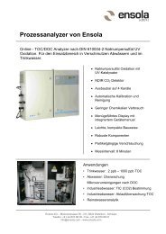 PDF: Ensola TOC Analyzer - Ensola AG