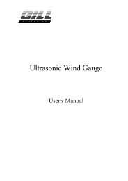 Ultrasonic Wind Gauge - Gill Athletics