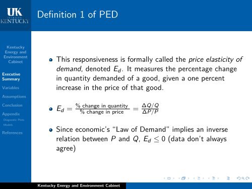 Price Elasticity of Electricity Demand - Department for Energy ...