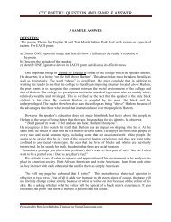 CXC POETRY: QUESTION AND SAMPLE ANSWER - VincyClassroom