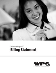Billing Statement - WPS