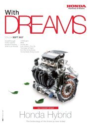 With DREAMS Magazine Vol.4 - Honda Malaysia