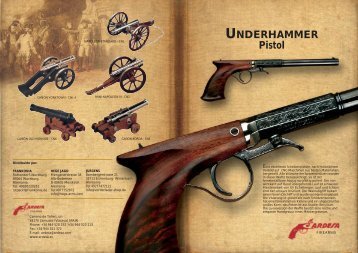 UNDERHAMMER Pistol - Ardesa