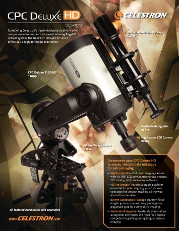 CPC Deluxe HD Sell Sheet - Celestron