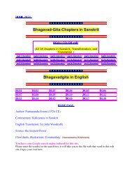 Sat-Chakra-Nirupana-Kundalini Chakras - Bhagavadgitausa