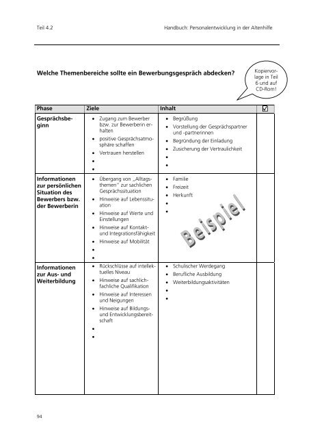 Einführung von Personalentwicklung in der ... - Equal Altenhilfe